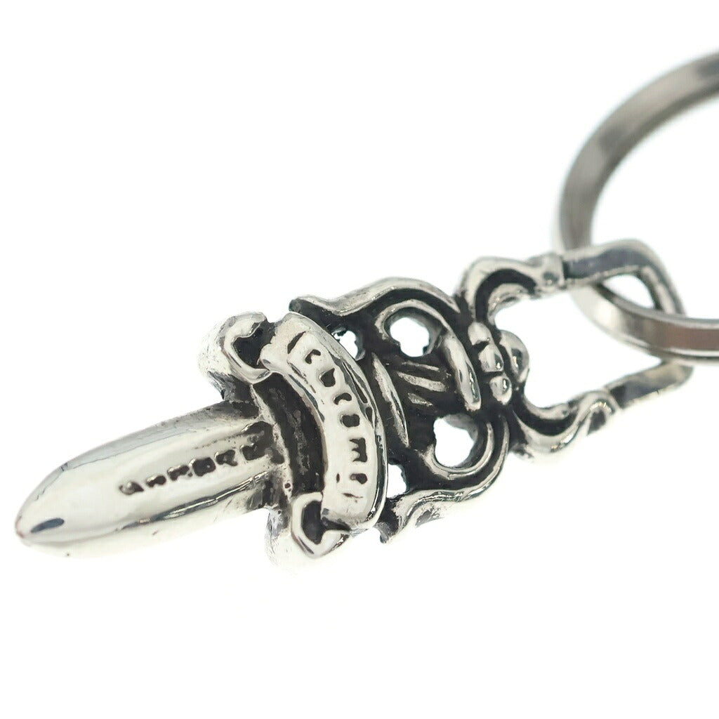 CHROME HEARTS(クロムハーツ) CELTIC ROLLER DAGGER ケルティックローラー ダガー キーチェーン キーリング シルバー