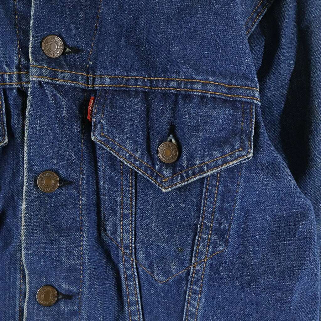 Levi's(リーバイス) 70S VINTAGE 70505 BIG E ボタン裏525 4th フォース ヴィンテージ デニムトラッカージャケット インディゴ