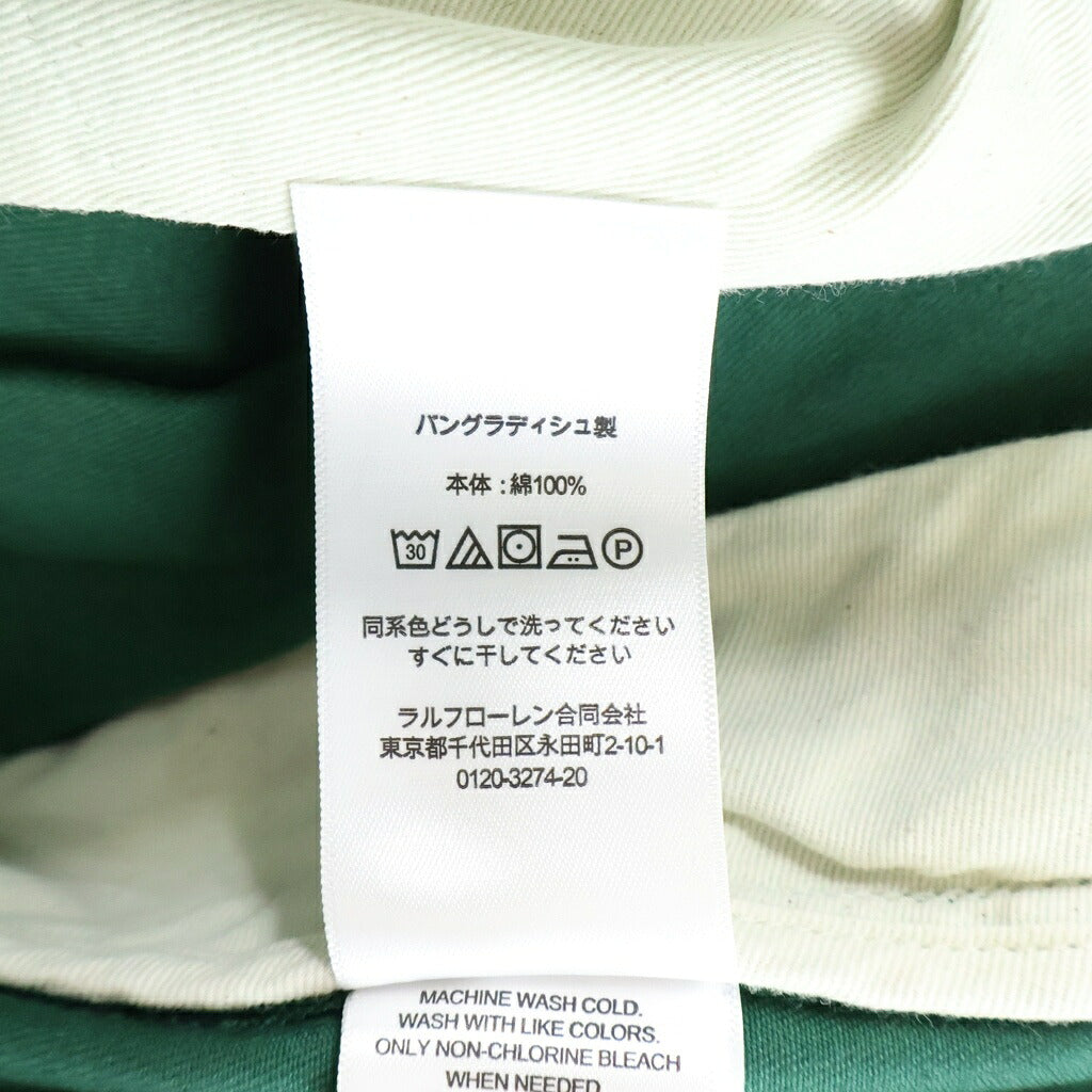 POLO RALPH LAUREN(ポロラルフローレン) MOL CLASSICS MNPOPNT クラシック エムエヌピーオーピーエヌティー リラックスフィットチノパンツ グリーン 710850209017