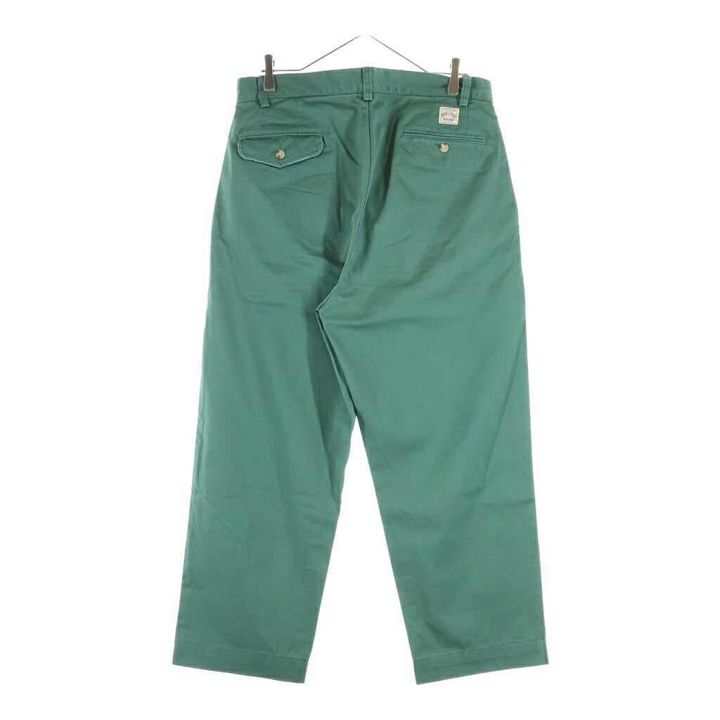 POLO RALPH LAUREN(ポロラルフローレン) MOL CLASSICS MNPOPNT クラシック エムエヌピーオーピーエヌティー リラックスフィット チノパンツ グリーン