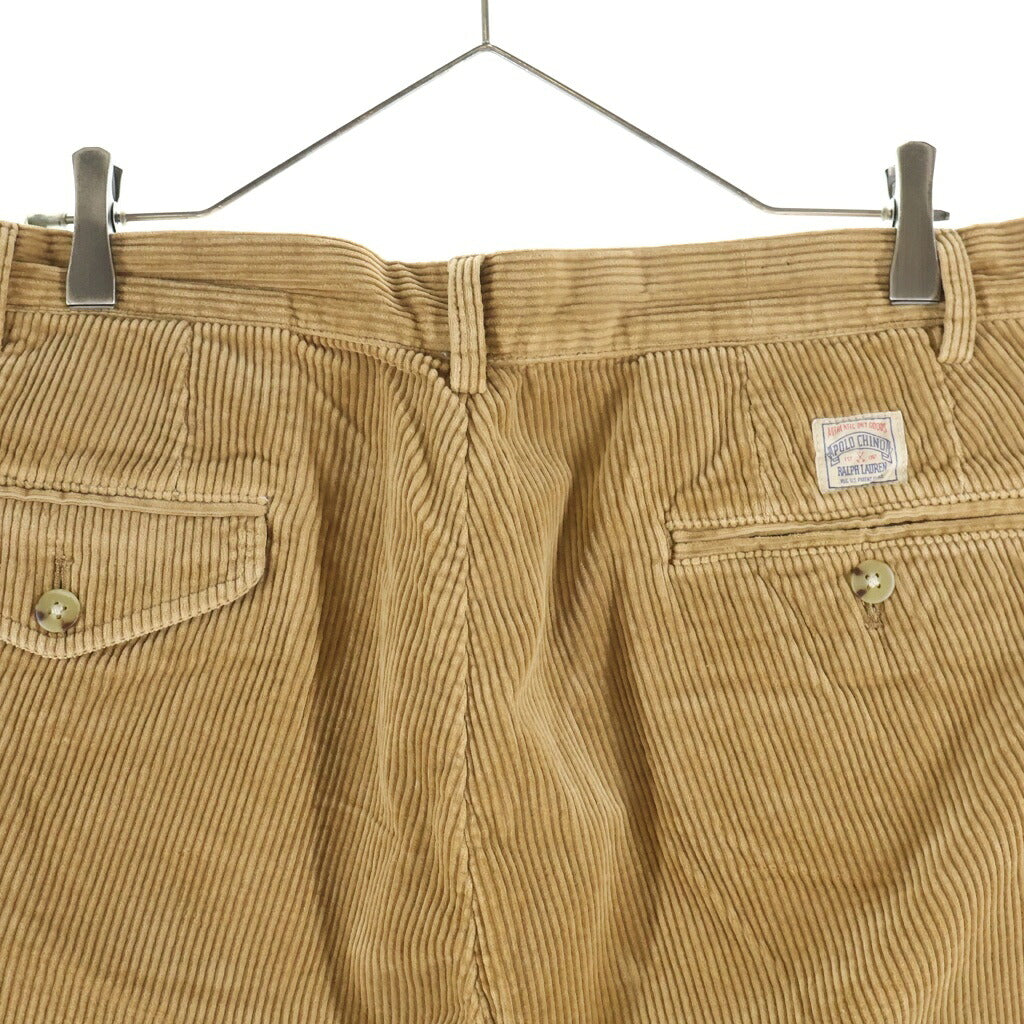 POLO RALPH LAUREN(ポロラルフローレン) THE WHITMAN PANT RELAXED FIT ホイットマン リラックスフィット コーデュロイパンツ ブラウン