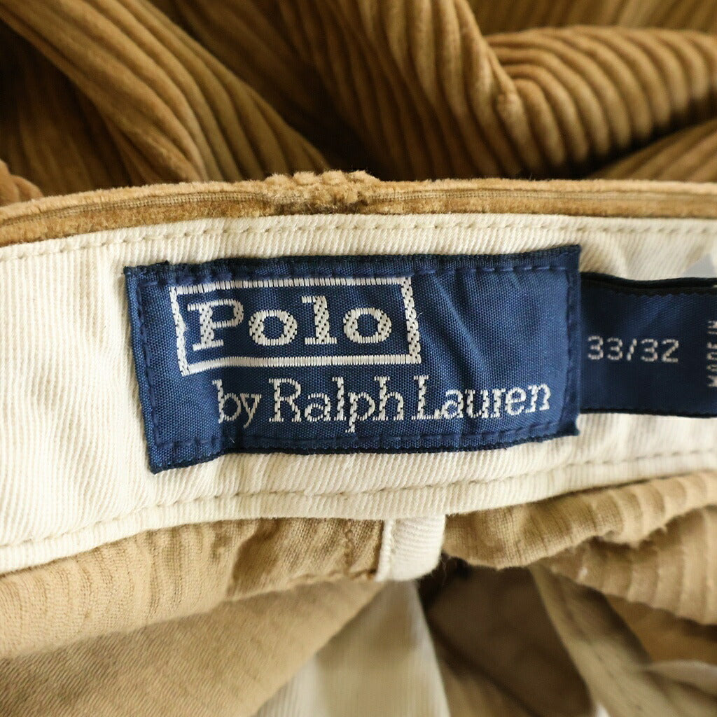POLO RALPH LAUREN(ポロラルフローレン) THE WHITMAN PANT RELAXED FIT ホイットマン リラックスフィット コーデュロイパンツ ブラウン