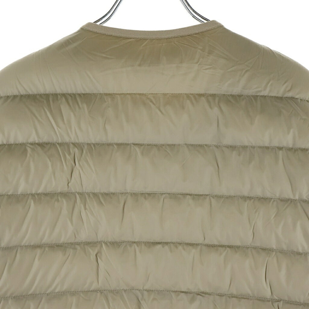 DANTON(ダントン) INNER DOWN CREWNECK JACKET インナーダウンクルーネックジャケット ナイロンジャケット ベージュDT-A0025