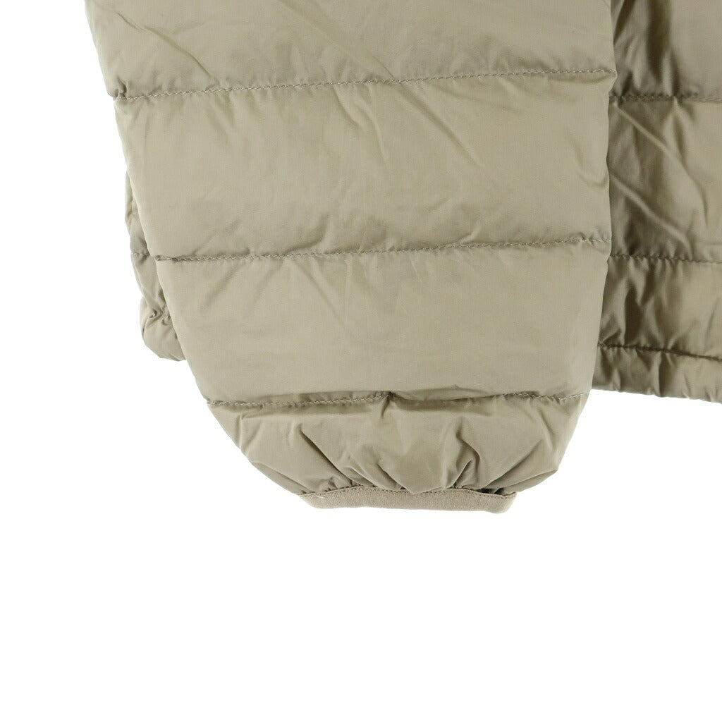 DANTON(ダントン) INNER DOWN CREWNECK JACKET インナーダウンクルーネックジャケット ナイロンジャケット ベージュDT-A0025