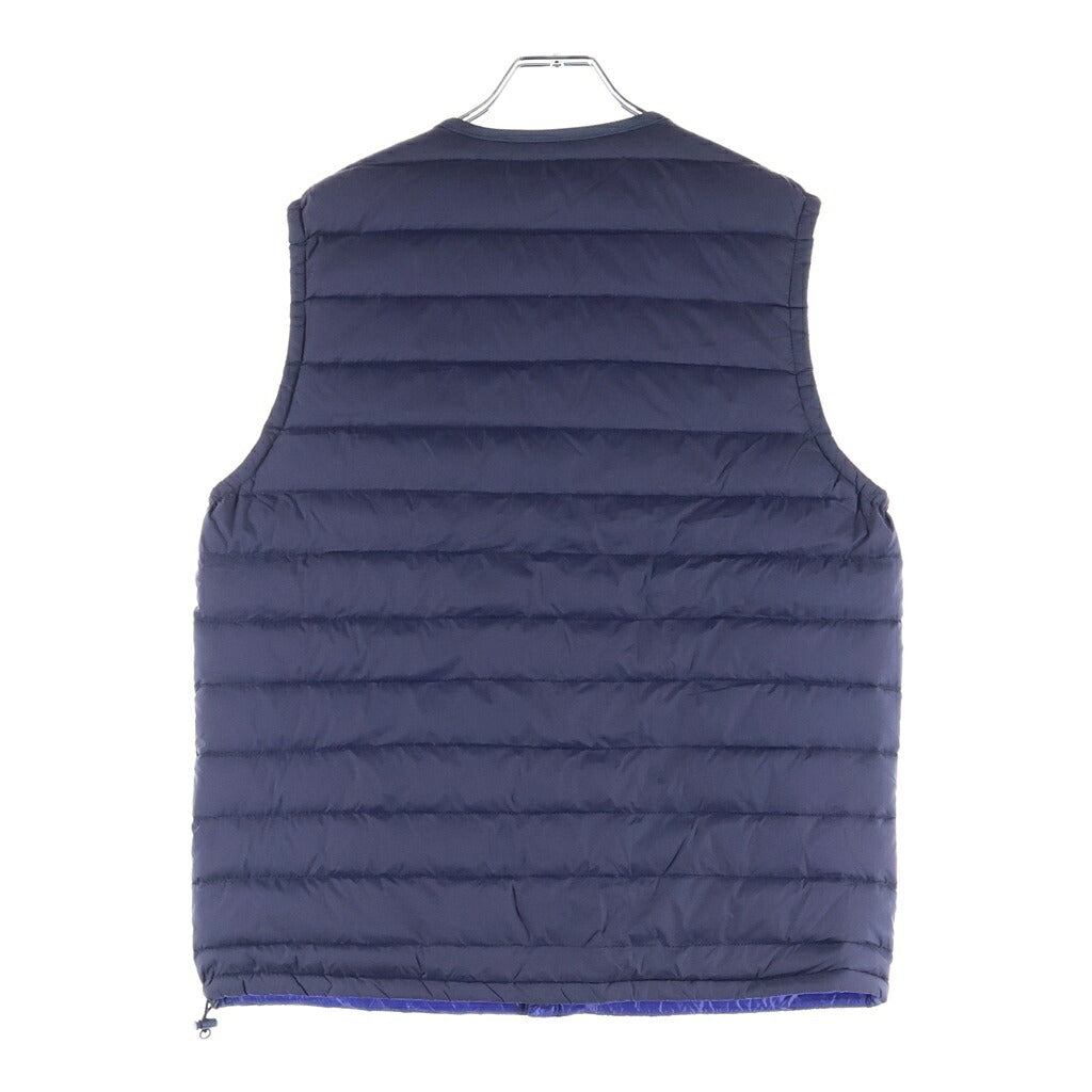 DANTON(ダントン) INNER DOWN VEST インナーダウンベスト ナイロンジレ ネイビー JD-8752