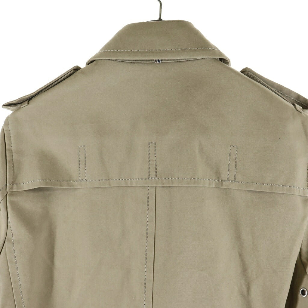 Acuascutum(アクアスキュータム) TRENCH COAT イングランド製 ベルトループ トレンチコート ベージュ 5553004-83