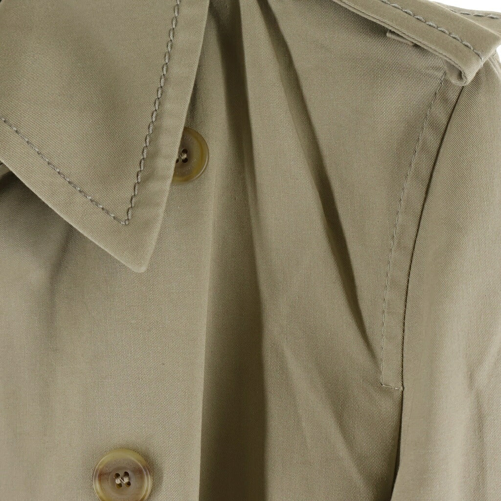 Acuascutum(アクアスキュータム) TRENCH COAT イングランド製 ベルトループ トレンチコート ベージュ 5553004-83