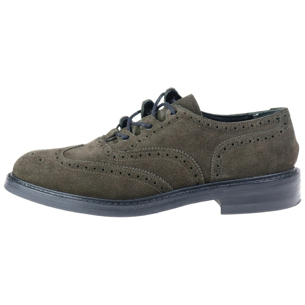 Tricker's(トリッカーズ) SHIPS JET BLUE SUEDE GHILLIE SHOE シップス ジェットブルー スエード ギリーシューズ グリーン M7518