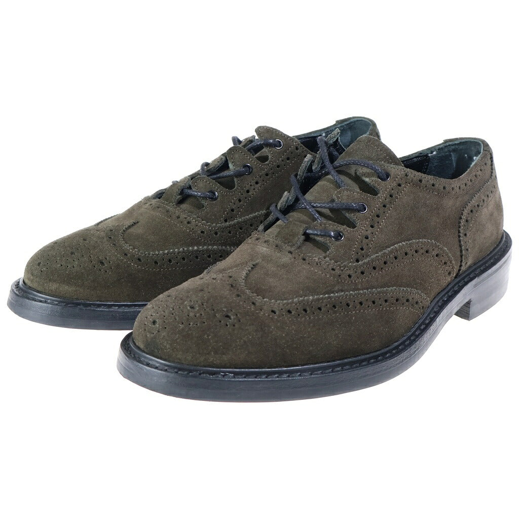 Tricker's(トリッカーズ) SHIPS JET BLUE SUEDE GHILLIE SHOE シップス ジェットブルー スエード ギリーシューズ グリーン M7518