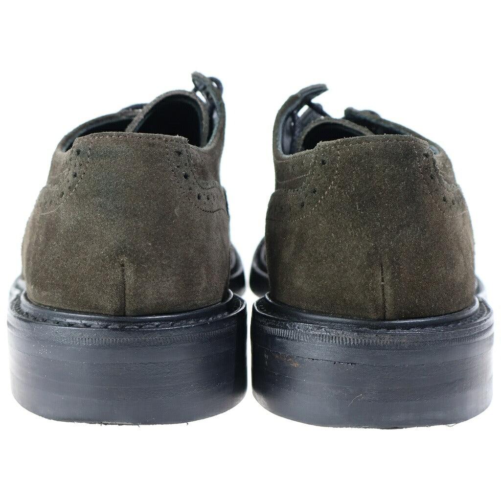 Tricker's(トリッカーズ) SHIPS JET BLUE SUEDE GHILLIE SHOE シップス ジェットブルー スエード ギリーシューズ グリーン M7518