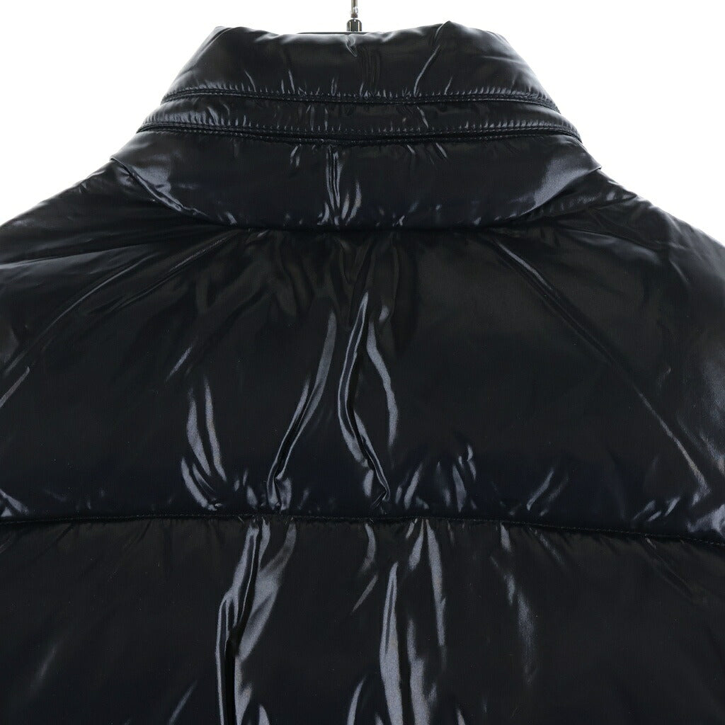 MONCLER(モンクレール) EVEREST エヴェレスト ロゴワッペン ジップアップ ナイロン ダウンジャケット ブラック 41310/50/68950