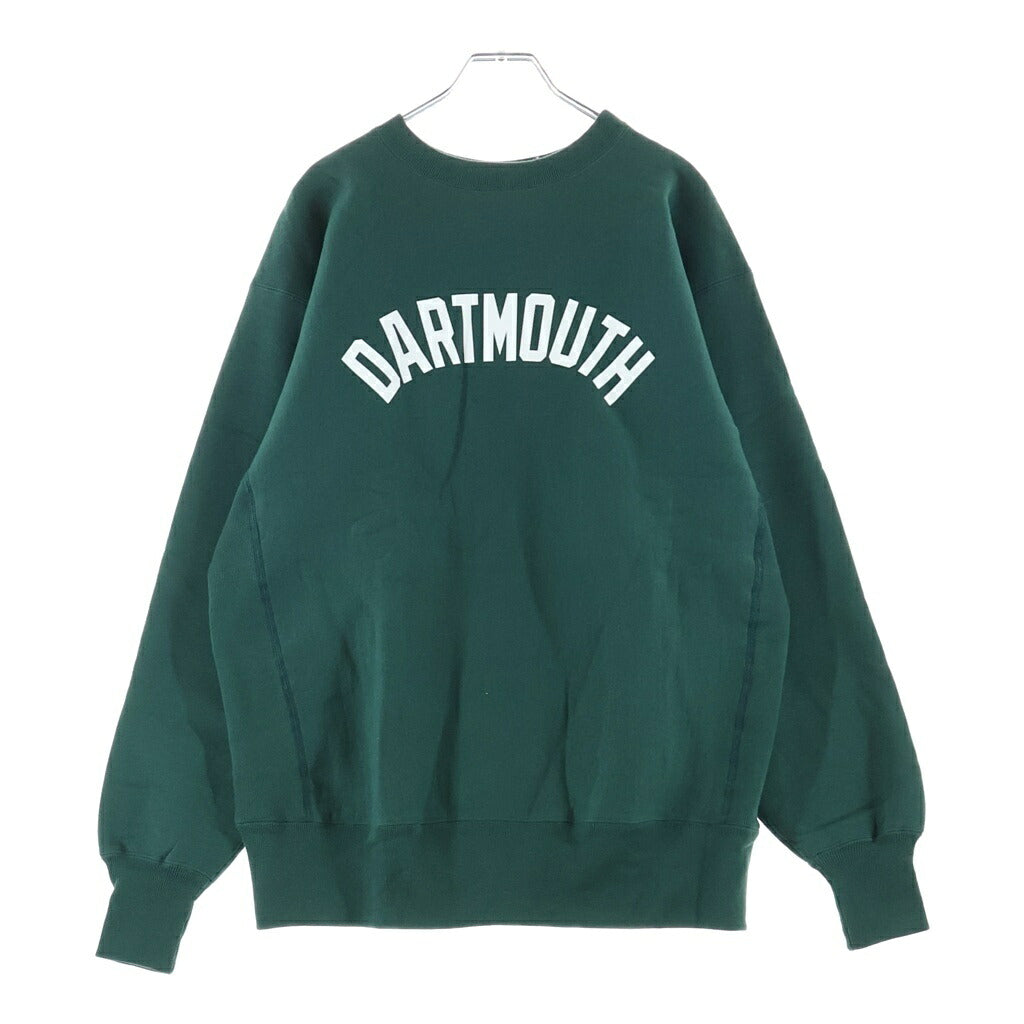 CHAMPION(チャンピオン) TRUE TO ARCHIVES DARTMOUTH RW トゥルートゥーアーカイブ リバースウィーブ クルーネックスウェット グリーン C3-S026