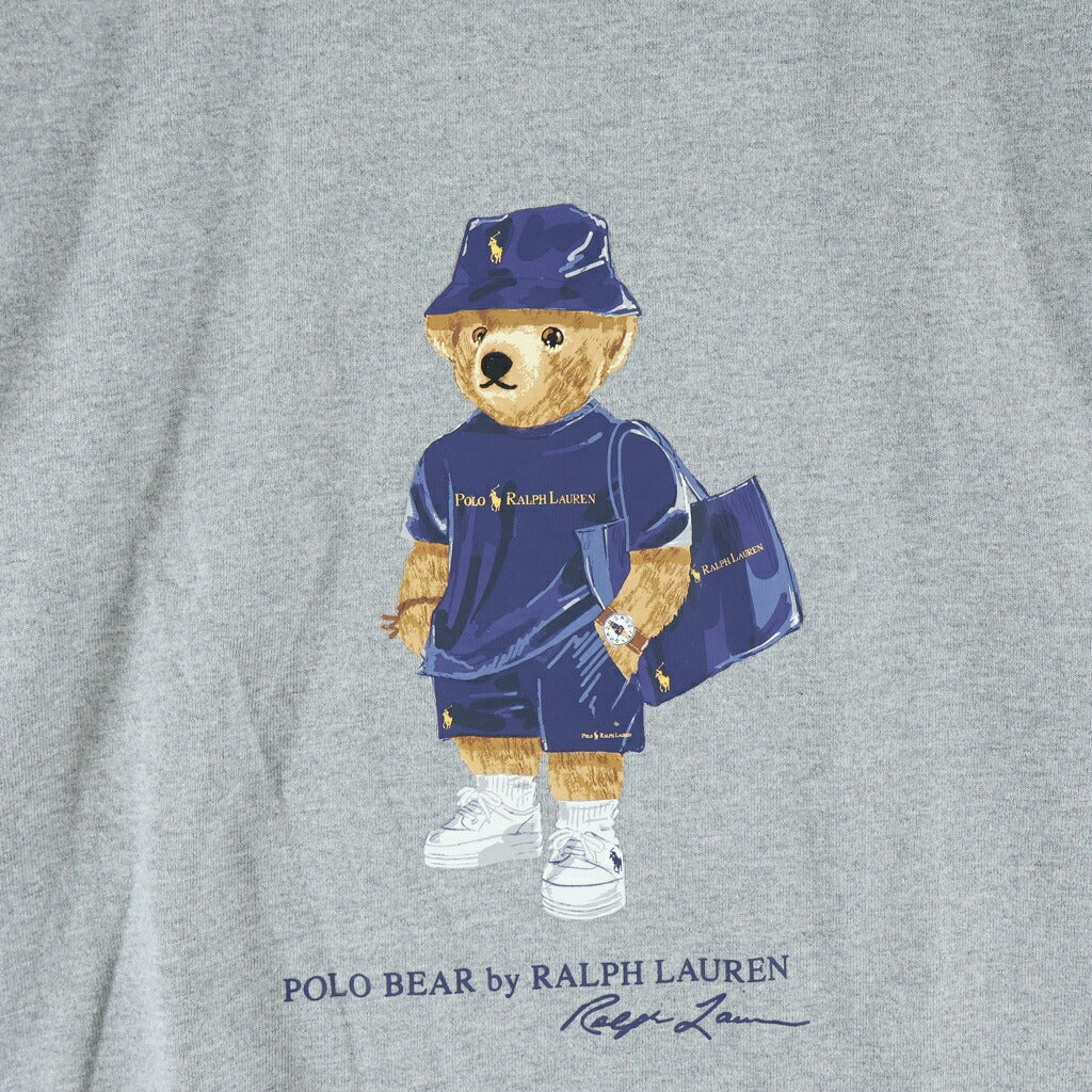 POLO RALPH LAUREN(ポロラルフローレン) BEAMS別注 POLO BEAR クルーネック長袖Tシャツ カットソー グレー 710939131002