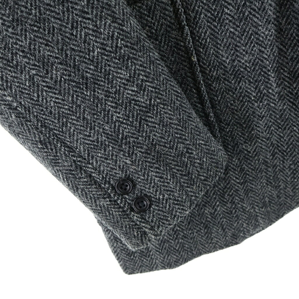 Harris Tweed(ハリスツイード) BEAMS別注 ウール シングル2Bテーラードジャケット グレー