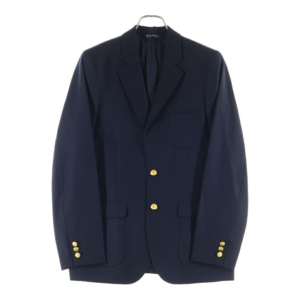 BROOKS BROTHERS(ブルックス ブラザーズ) ウール 金ボタン シングルテーラードジャケット ブラック