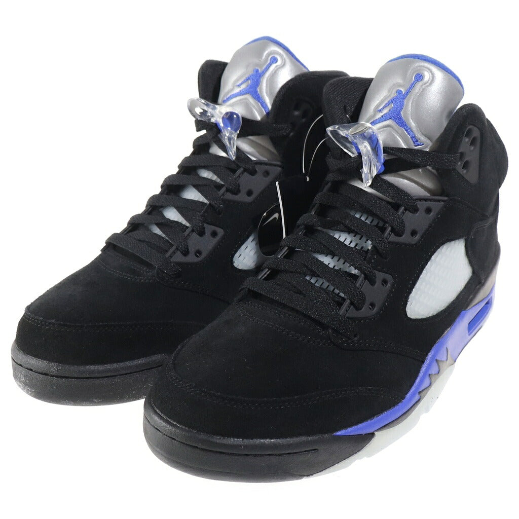 NIKE(ナイキ) AIR JORDAN 5 RETRO エアジョーダン レトロ ハイカットスニーカー ブラック/ブルー US10/28.0cm CT4838-004