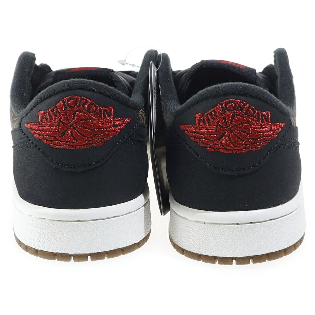 NIKE(ナイキ) AIR JORDAN 1 RETRO LOW OG LASER エアジョーダン1 レトロ レーザー ローカットスニーカー ブラック/レッド US7/25cm IV6750-001
