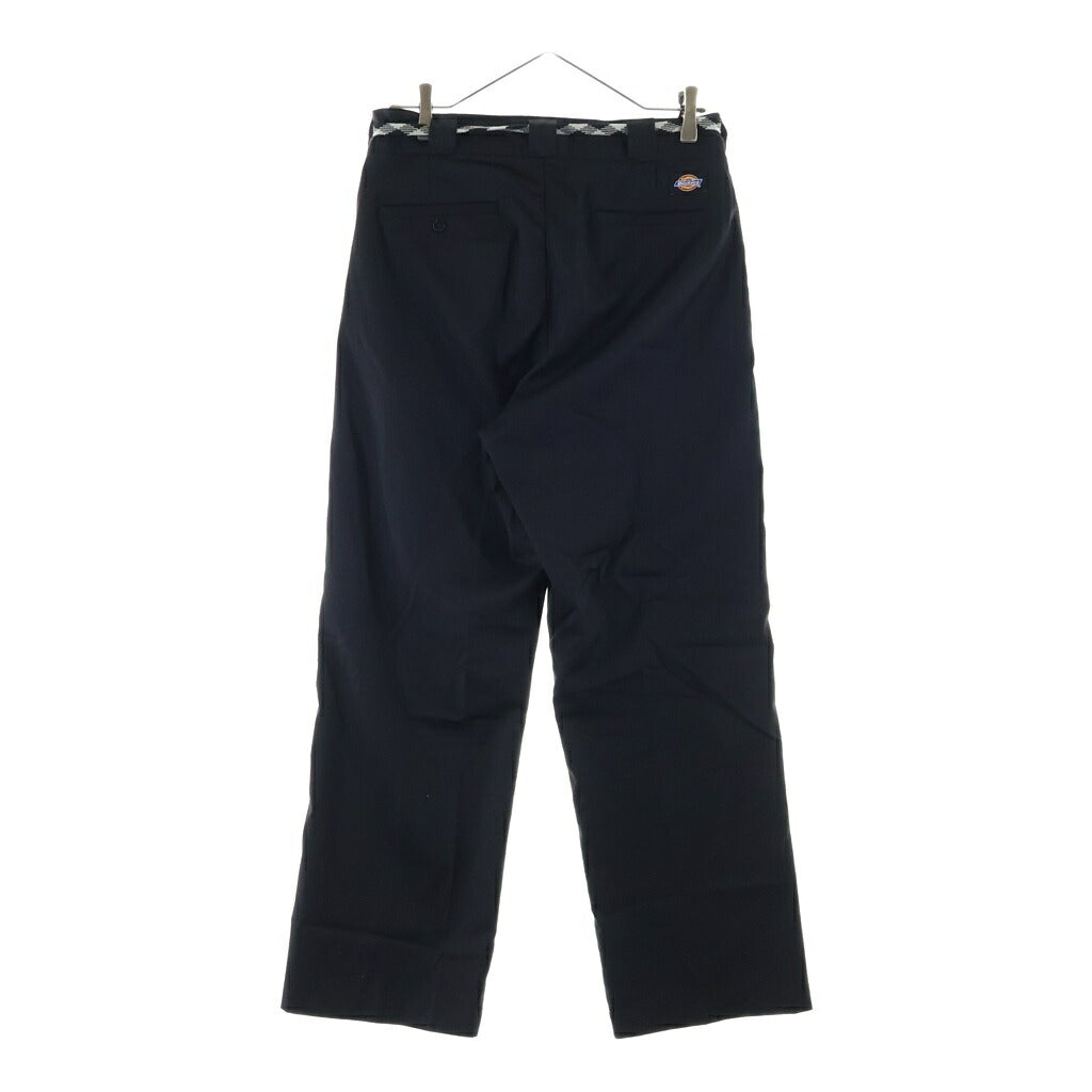 Dickies(ディッキーズ) ×YSTRDY'S TMRRW イエスタデイズトゥモロウ ロロピアーナ別注 ドローストリング テーパードパンツ ブラック YT-P0151