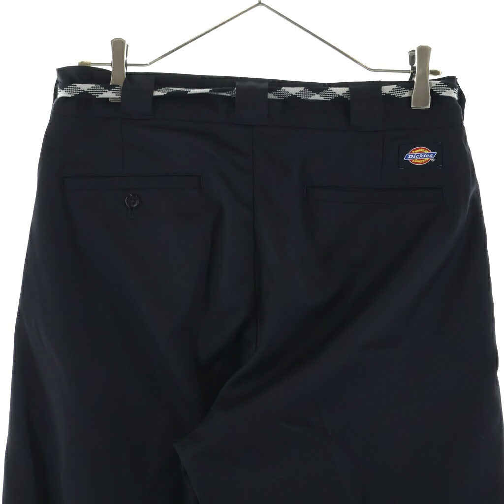 Dickies(ディッキーズ) ×YSTRDY'S TMRRW イエスタデイズトゥモロウ ロロピアーナ別注 ドローストリング テーパードパンツ ブラック YT-P0151