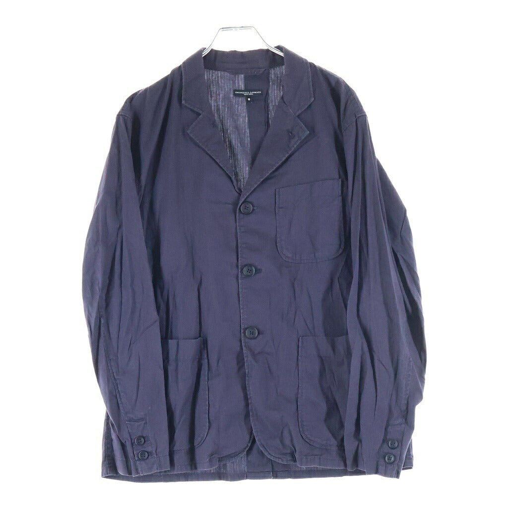 Engineered Garments(エンジニアド ガーメンツ) BEAMS別注 The IVY ヘリンボーンツイル シングルテーラードジャケット パープル