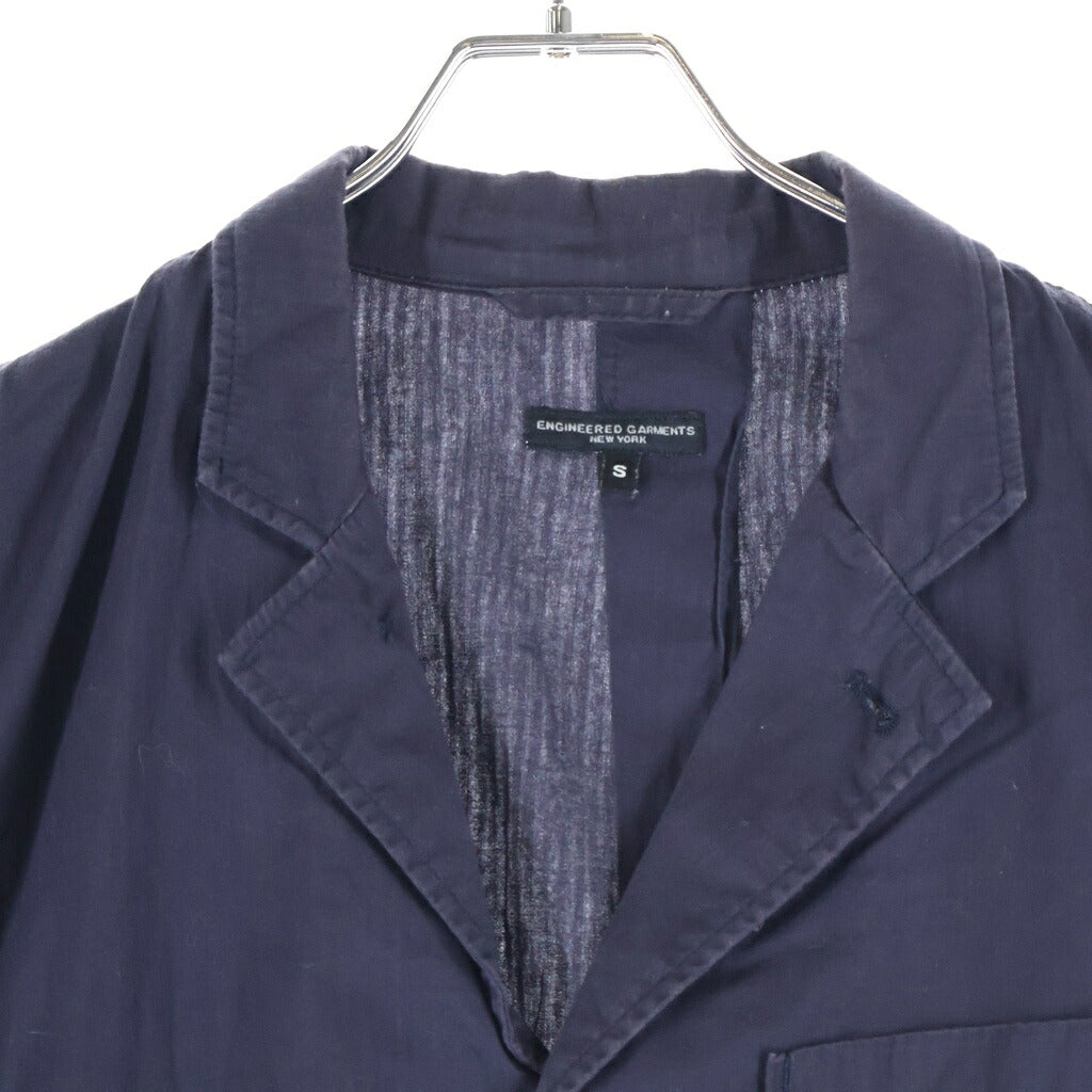 Engineered Garments(エンジニアド ガーメンツ) BEAMS別注 The IVY ヘリンボーンツイル シングルテーラードジャケット パープル