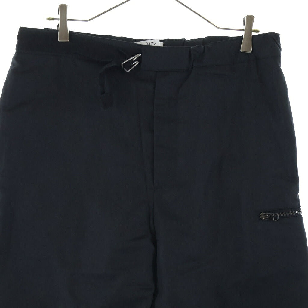 OAMC(オーエーエムシー) BELTED CROPPED TROUSERS ベルテッド クロップド トラウザーパンツ ブラック OAMN300333