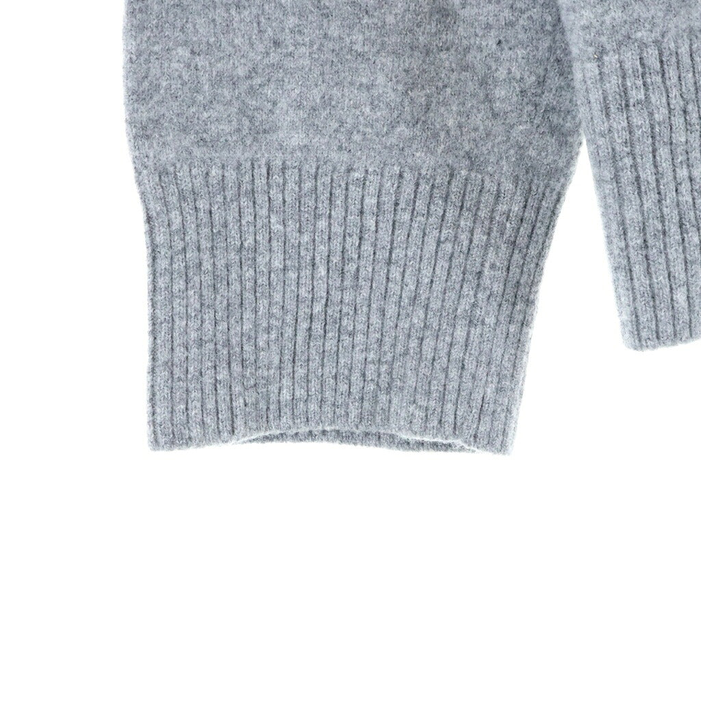 AURALEE(オーラリー) SUPERMILLED KNIT BIG CARDIGAN スーパーマイルド ニット ビッグ カーディガン グレー A6AC03WK