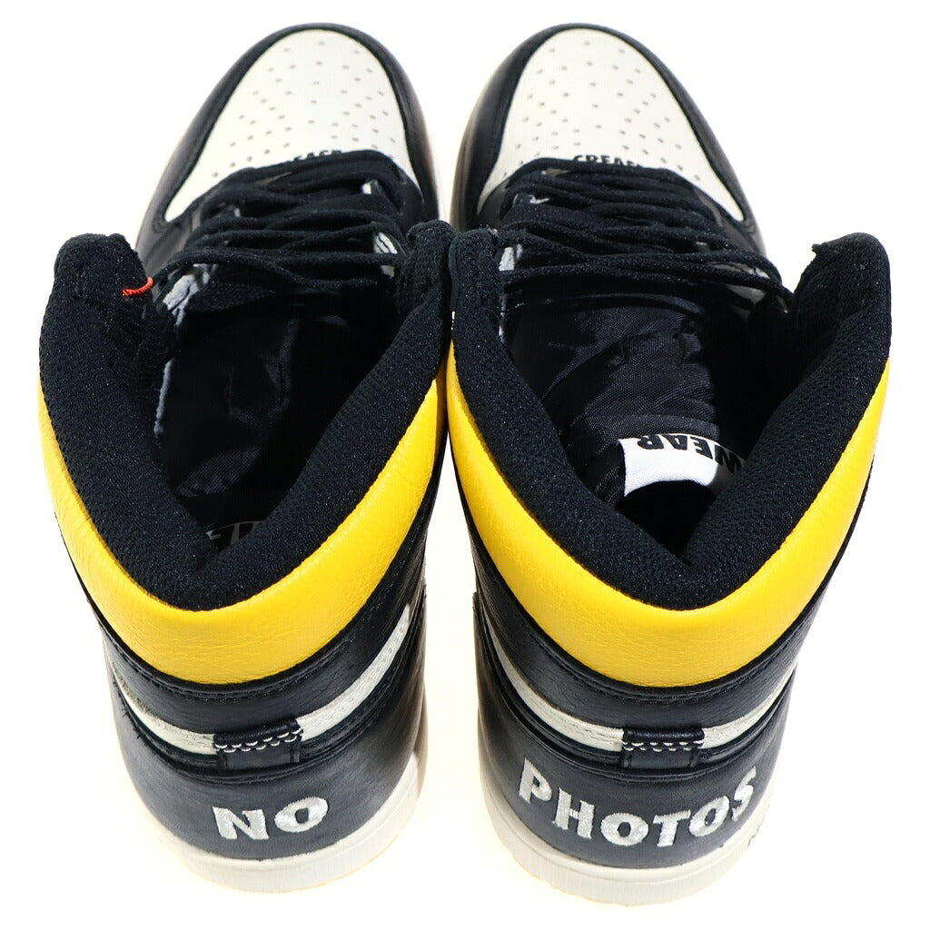 NIKE(ナイキ) AIR JORDAN HIGH NOT FOR RESALE エアジョーダン 1 ノットフォーリセール ハイカットスニーカー ホワイト/イエロー US10.5/28.5cm 861428-107