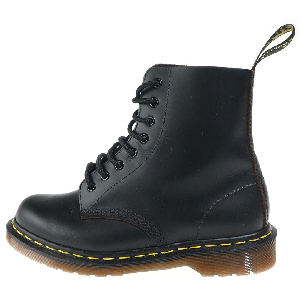 Dr.Martens(ドクターマーチン) MIE 1460 8HOLE BOOT メイドインイングランド 8ホール ロング レザーブーツ レディース ブラック 12308001