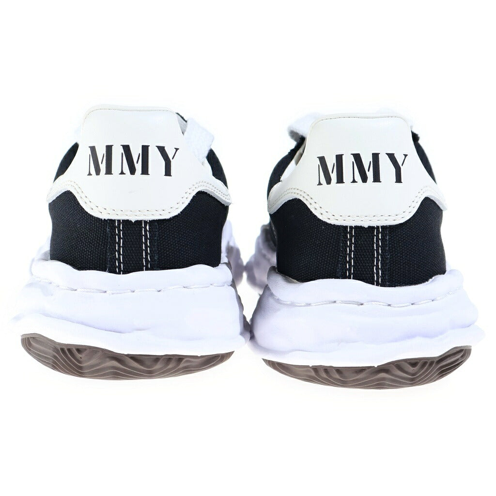 MAISON MIHARAYASUHIRO(メゾンミハラヤスヒロ) BLAKEY OG Sole Canvas Low-top Sneakers ブレーキー キャンバス ローカットスニーカー ブラック/ホワイト A08FW735