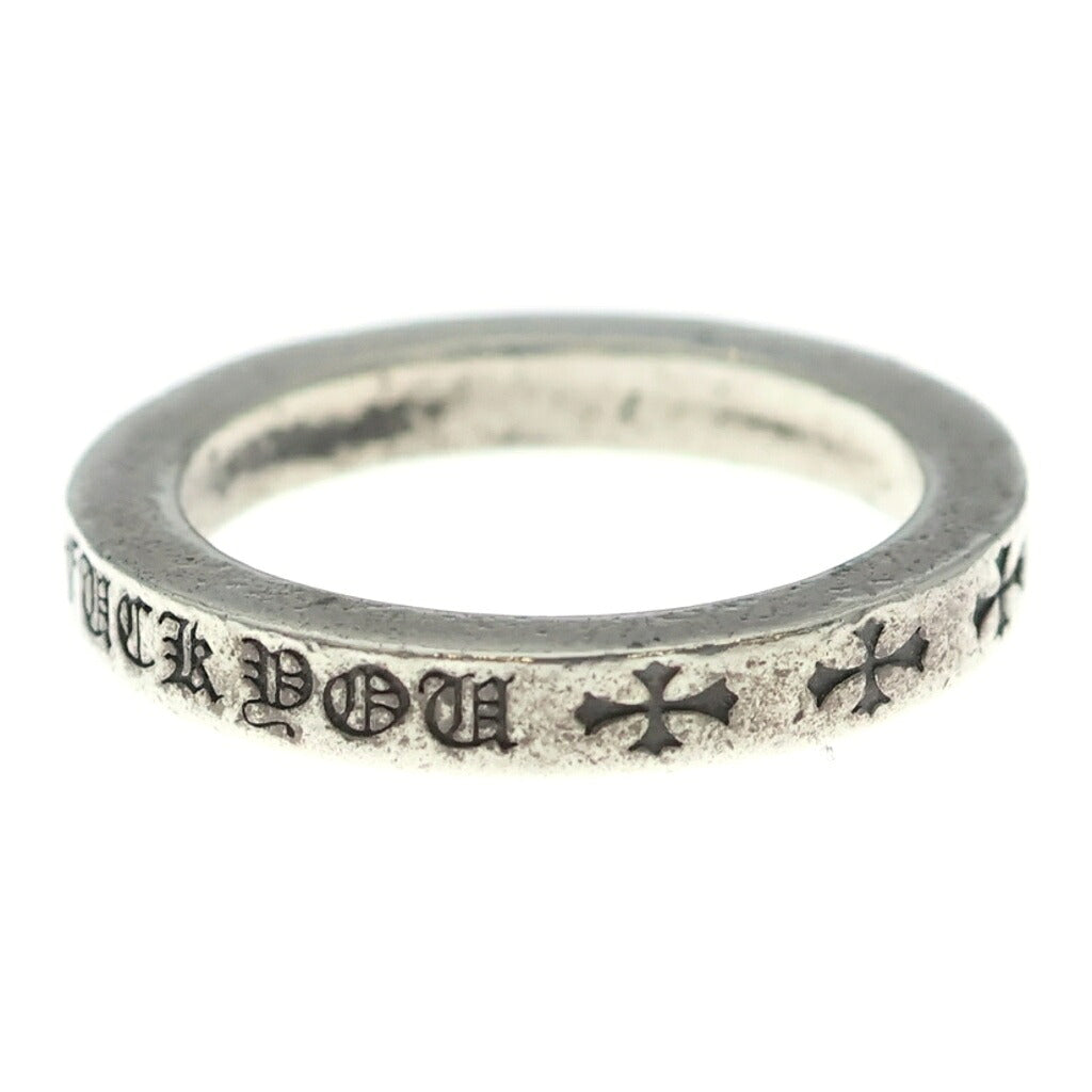 CHROME HEARTS(クロムハーツ) 3mm SPACER FUCKYOU LA限定 3mmスペーサーファックユー シルバーリング シルバー BCA395