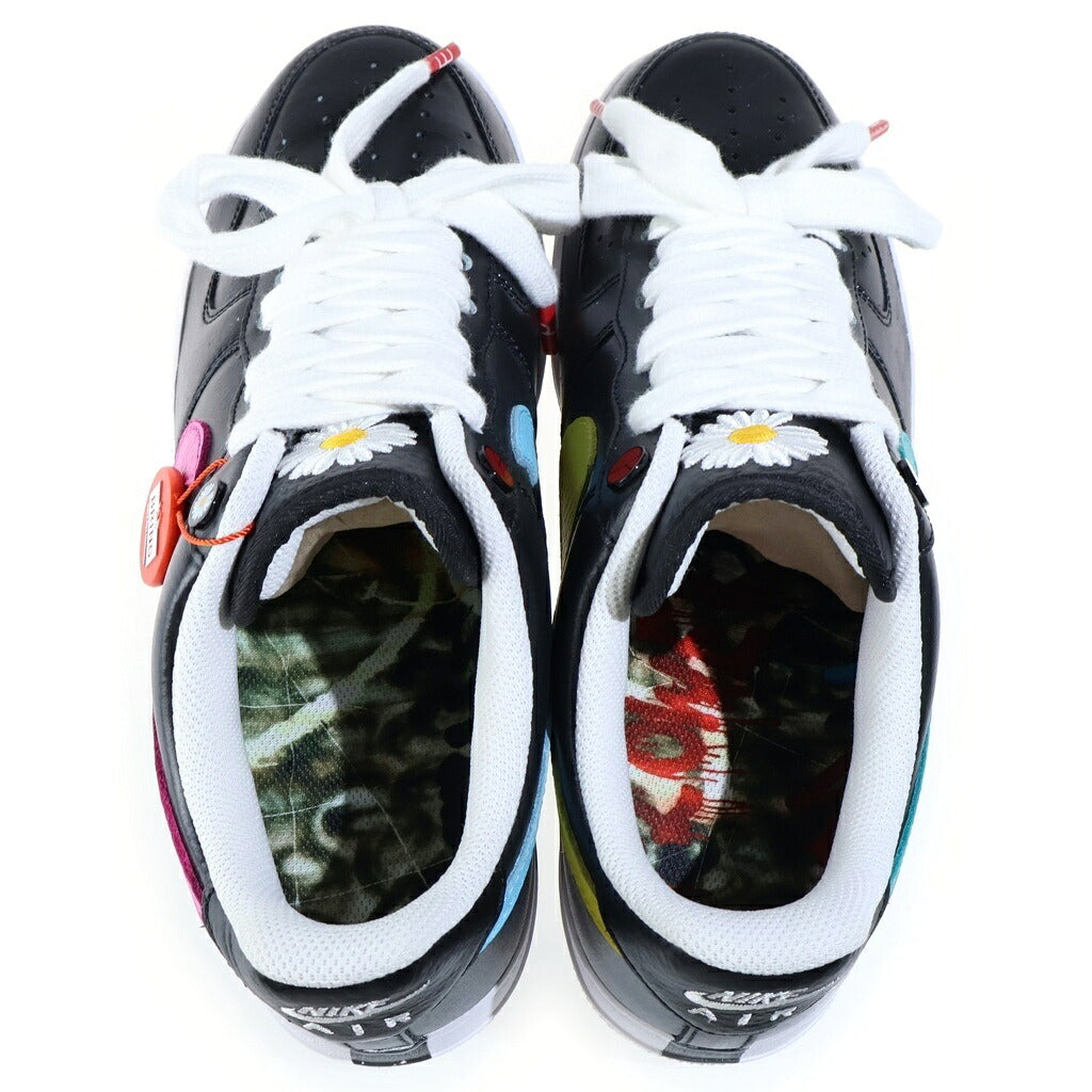 NIKE(ナイキ) ×PEACEMINUSONE AIR FORCE 1 PARA-NOISE 3.0 ピースマイナスワン エアフォース1 パラノイズ ローカットスニーカー ブラック US10/28cm AQ3692-004