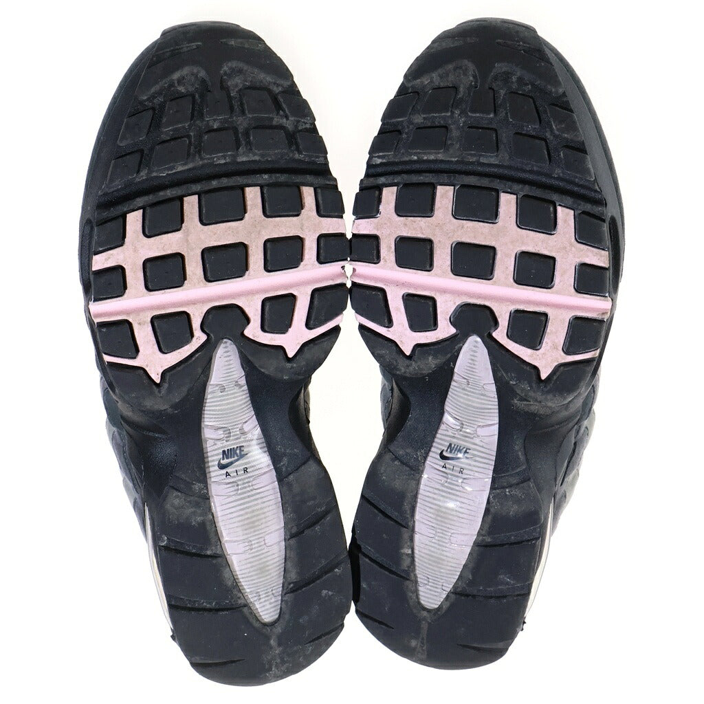 NIKE(ナイキ) WMNS AIRMAX 95 OG BIG BUBBLE PINK FOAM ウィメンズ エアマックス95 ビッグバブル ピンクフォーム ローカットスニーカー グレー/ピンク US10/27cm HJ5996-001