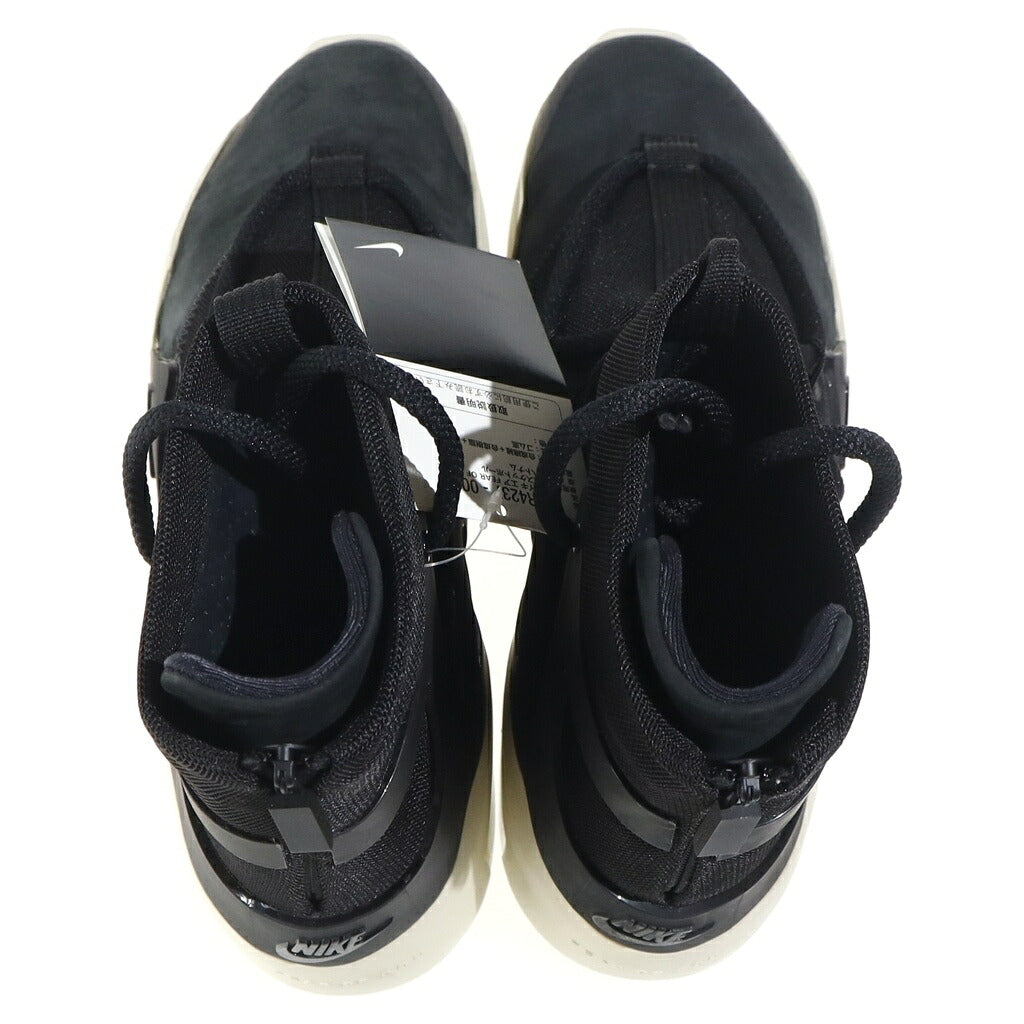 NIKE(ナイキ) ×FEAR AIR FEAR OF GOD 1 フィアオブゴッド エアフィアオブゴッド1 ハイカットスニーカー ブラック US7/25cm AR4237-001