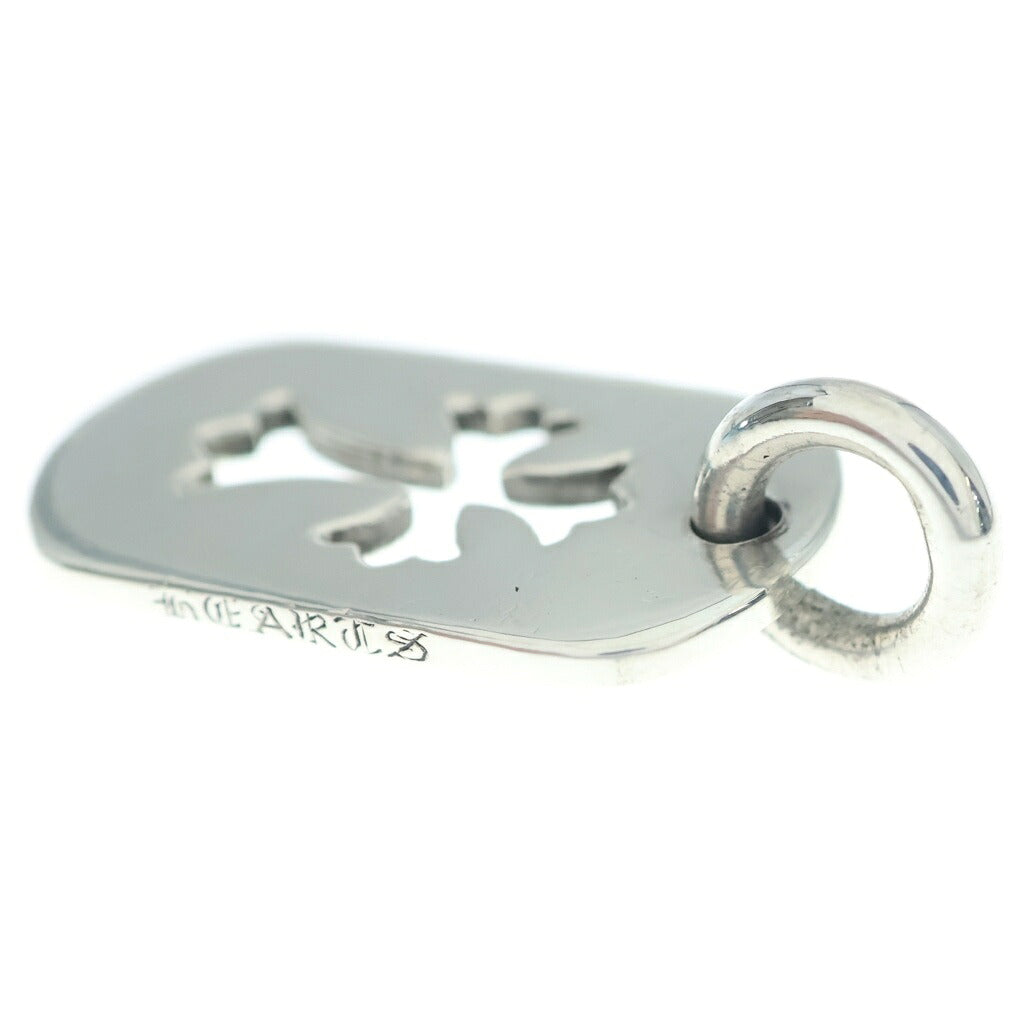 CHROME HEARTS(クロムハーツ) D TAG SML CO CRS カットアウトクロスドッグタグ スモール ペンダントトップ シルバー BCA242