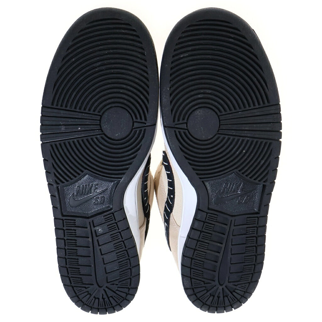 NIKE SB(ナイキエスビー) ×ALBINO & PRETO DUNK LOW PRO QS PEARL WHITE アルビノ&プレト ダンク パールホワイト ローカットスニーカー ベージュ US10.5/28.5cm FD2627-200