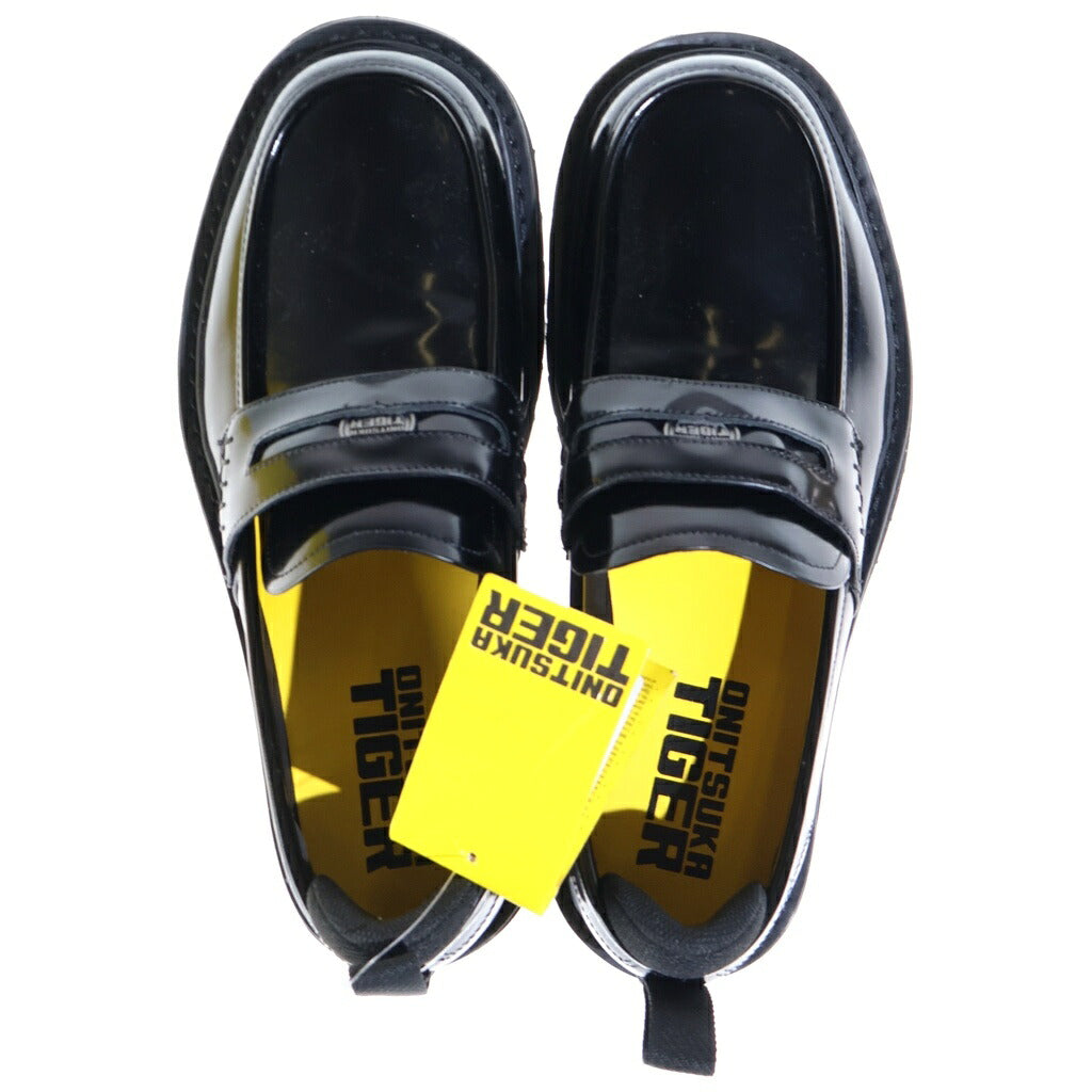 Onitsuka Tiger(オニツカタイガー) TIGER LOAFER タイガー レザー コインローファー ブラック US12.5/30cm 1183C509