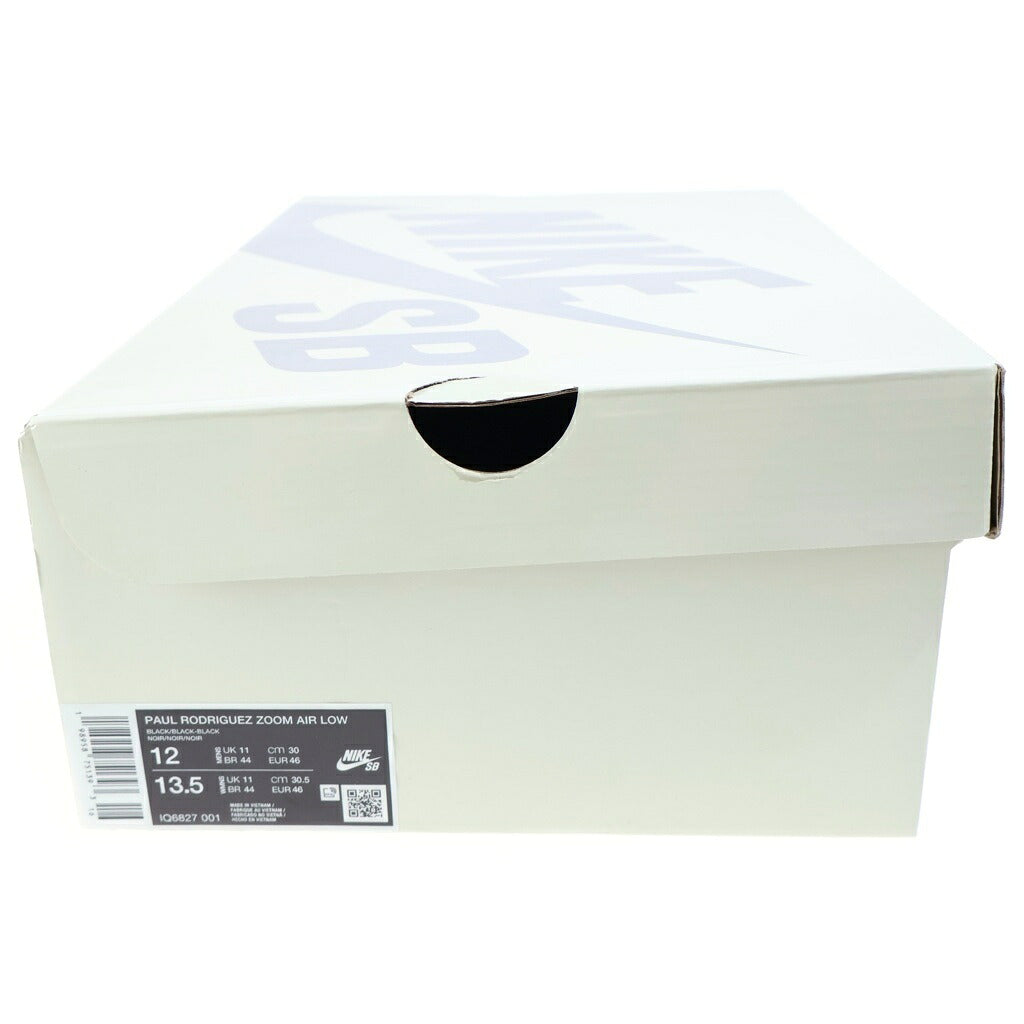 NIKE SB(ナイキエスビー) ZOOM AIR PAUL RODRIGUEZ 1 ズームエア ポールロドリゲス ローカットスニーカー ブラック US12/30cm IQ6827-001