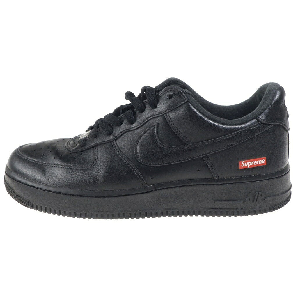 NIKE(ナイキ) ×SUPREME AIR FORCE 1 LOW シュプリーム エアフォース ローカットスニーカー ブラック US9/27cm CU9225-001