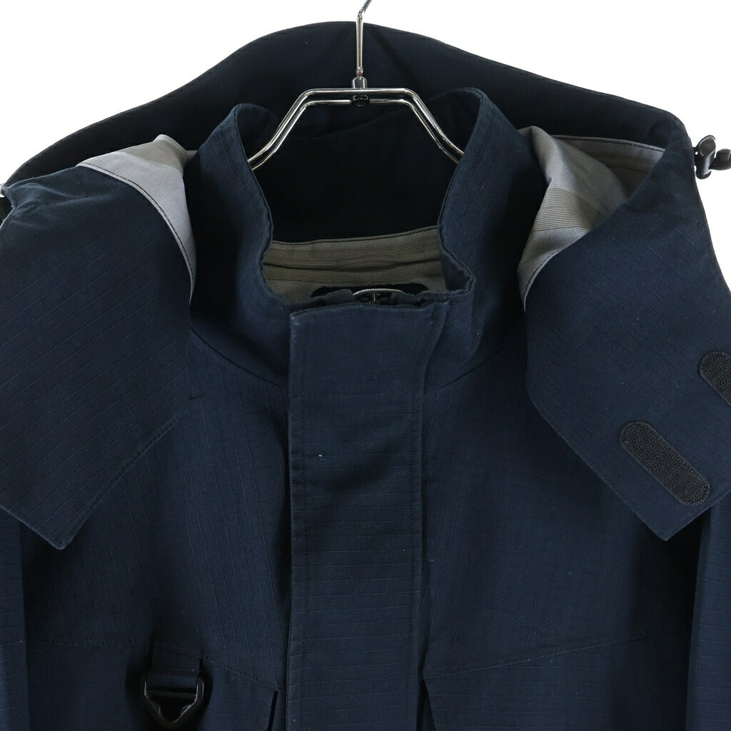 SUPREME(シュプリーム) 21SS ×SOUTH2 WEST8 River Trek Jacket サウスツーウエストエイト リップストップ リバートレック フーデッドジャケット ネイビー