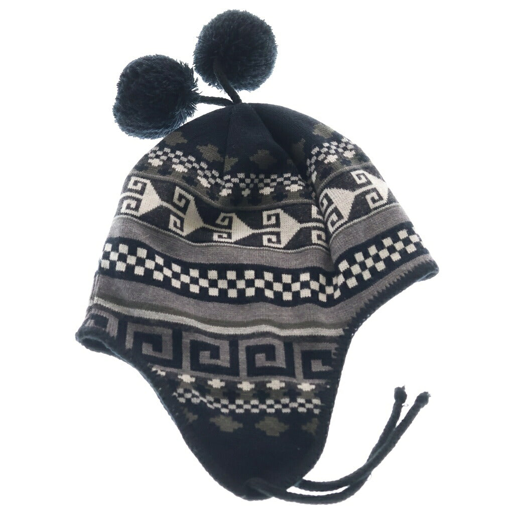 SUPREME(シュプリーム) 09AW Earflap Peruvian Hat イヤーフラップ ペルビアンハット 帽子 ブラック