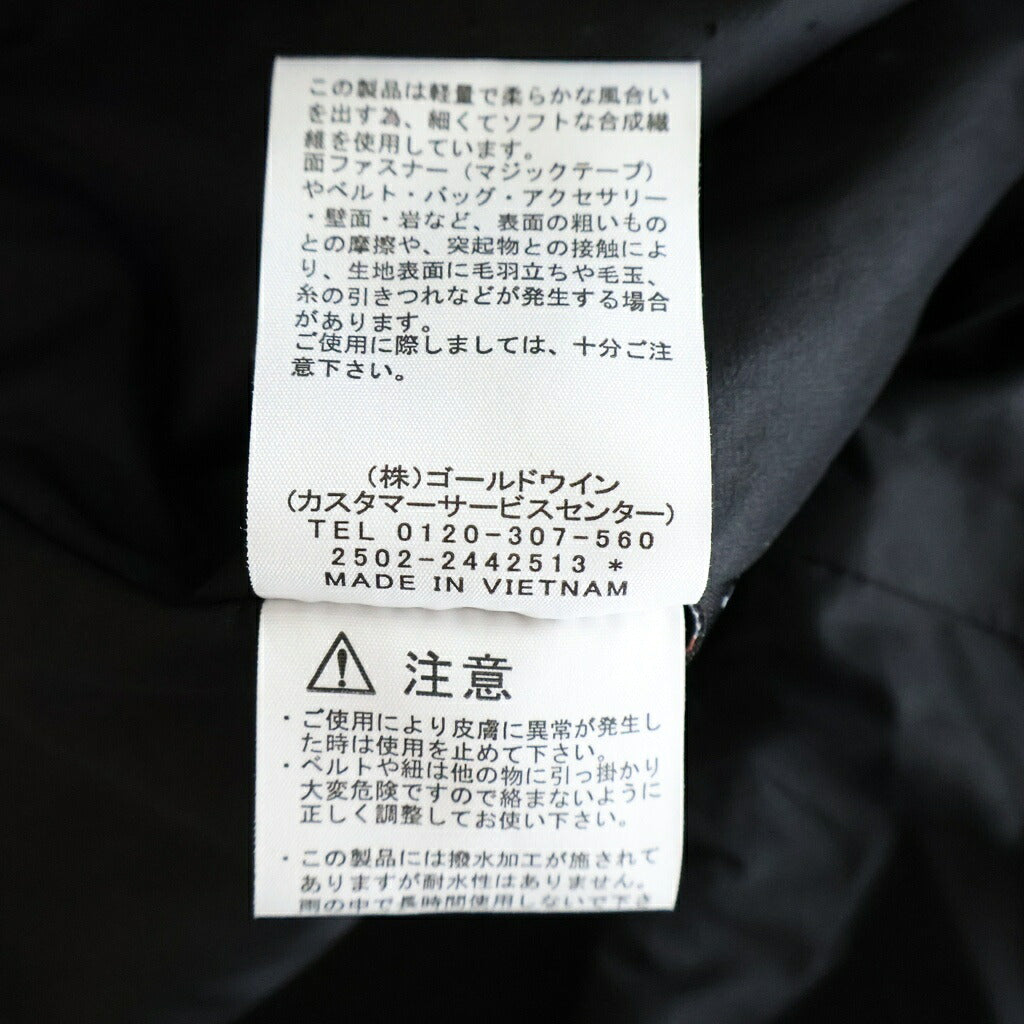 THE NORTH FACE(ザノースフェイス) VENTRIX JACKET ベントリクス ジップアップ中綿ジャケット ブラック NY82501