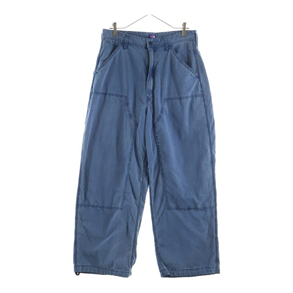 THE NORTH FACE PURPLE LABEL(ノースフェイスパープルレーベル) COTTON NYLON WEATHER DOUBLE KNEE PANTS コットンナイロン ウェザーダブルニーパンツ インディゴ N26FC073