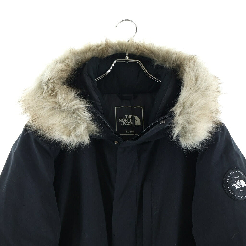 THE NORTH FACE(ザノースフェイス) MANTOVA RDS DOWN PARKA マントヴァ ダウンパーカ ファーフーデッド ダブルジップダウンジャケット ブラック NJ1DQ77A