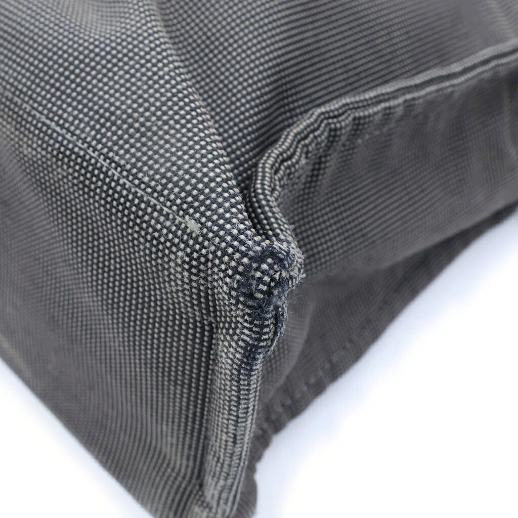 HERMES(エルメス) エールライン カバス MM キャンバス トートバッグ グレー