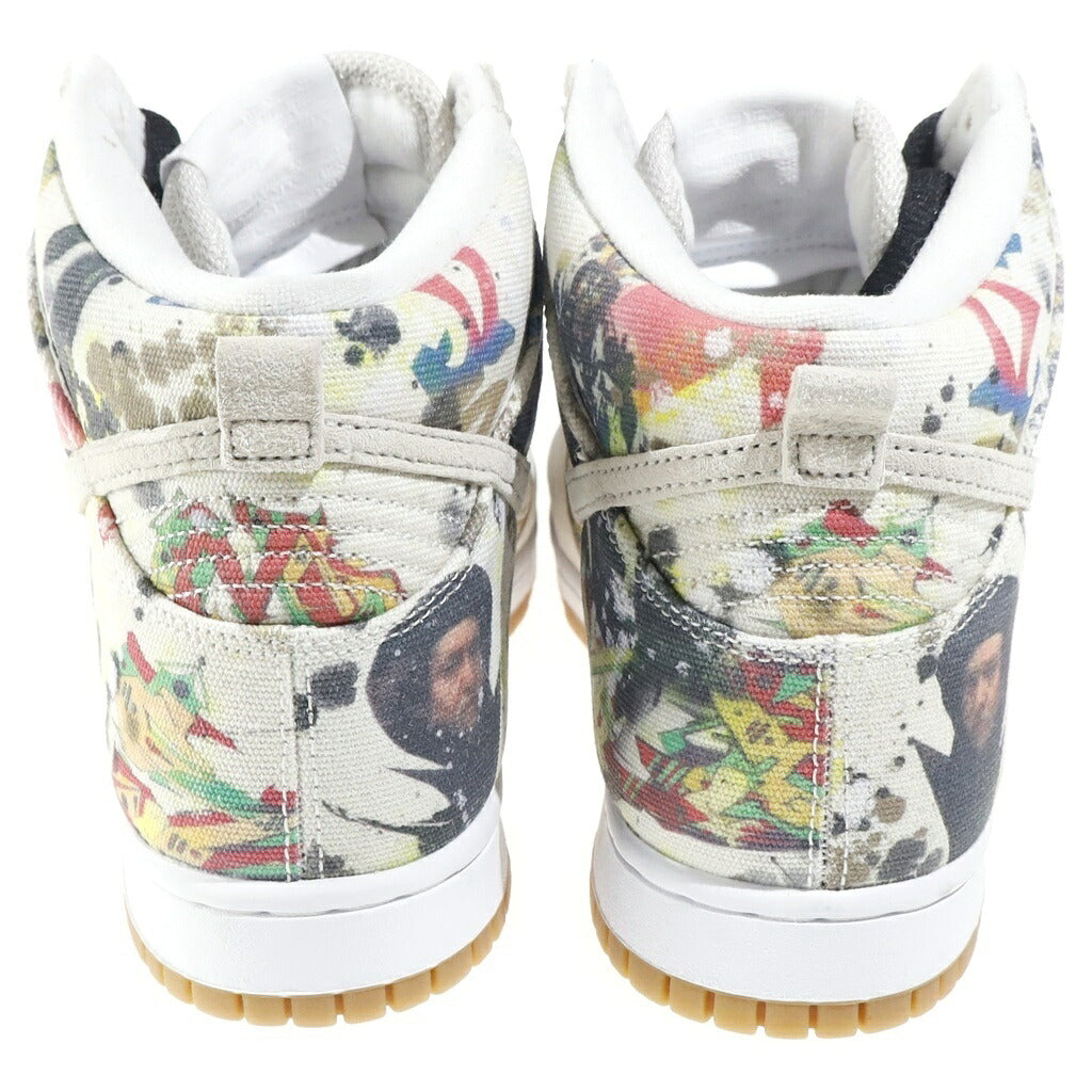 NIKE SB(ナイキエスビー) ×SUPREME DUNK HIGH RAMMELLZEE シュプリーム ダンク ラメルジー ローカットスニーカー マルチカラー US9/27cm FD8779-100