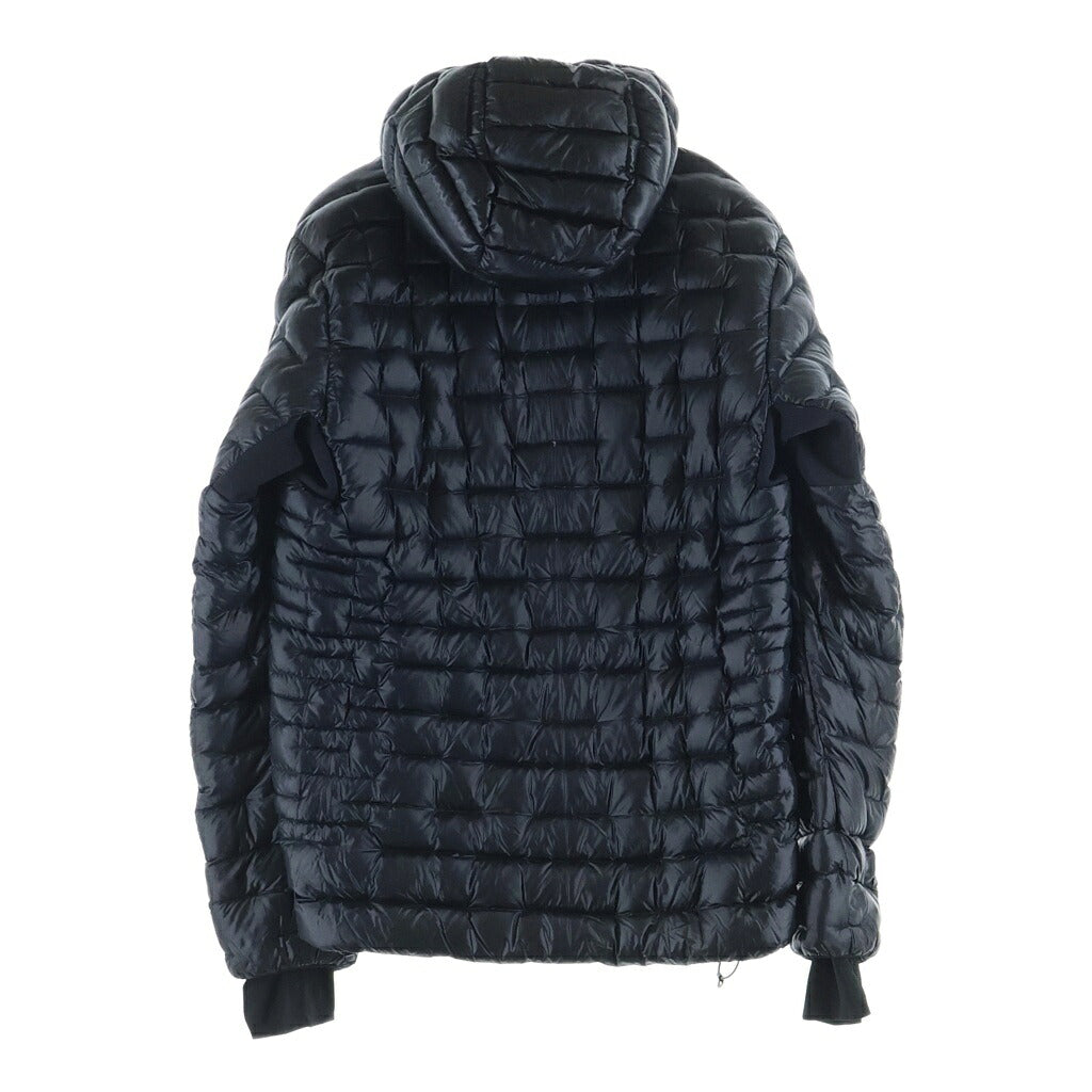 adidas(アディダス) TERREX CLIMAHEAT クライマヒート フーデッドナイロンダウンジャケット ブラック CY8757