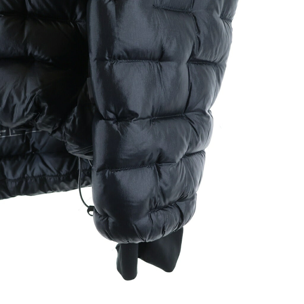 adidas(アディダス) TERREX CLIMAHEAT クライマヒート フーデッドナイロンダウンジャケット ブラック CY8757