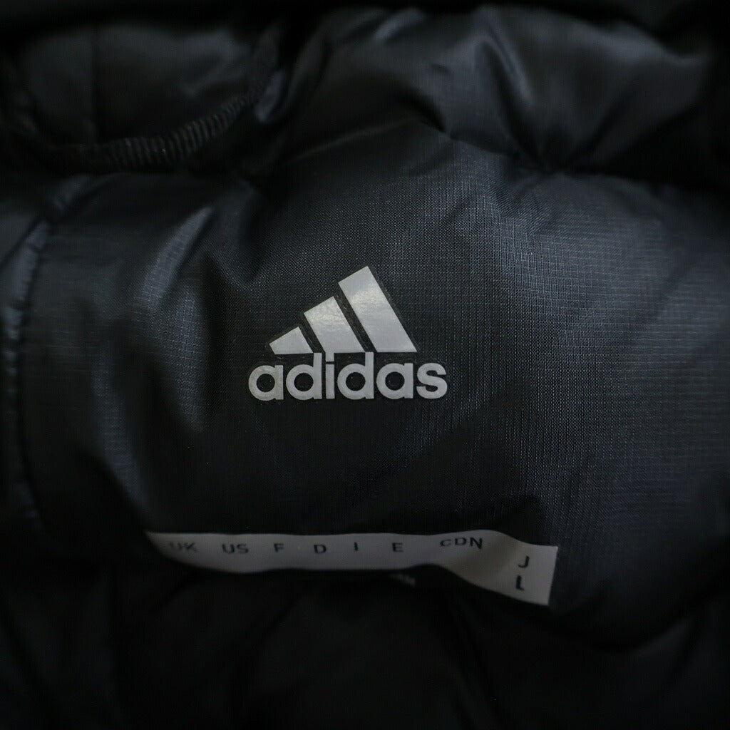 adidas(アディダス) TERREX CLIMAHEAT クライマヒート フーデッドナイロンダウンジャケット ブラック CY8757