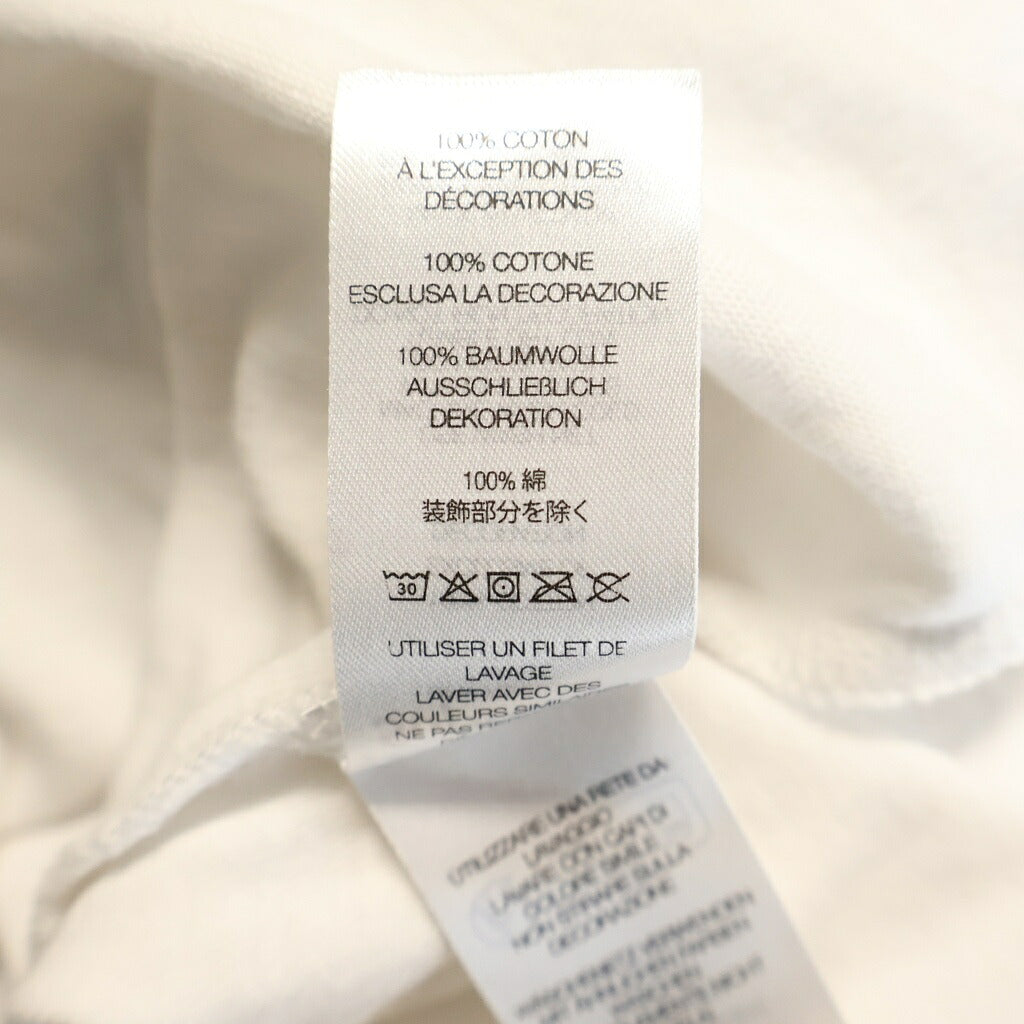 SUPREME(シュプリーム) 25SS Capital S/S Top キャピタル ロゴエンブロイダリー クルーネック半袖Tシャツ カットソー ホワイト